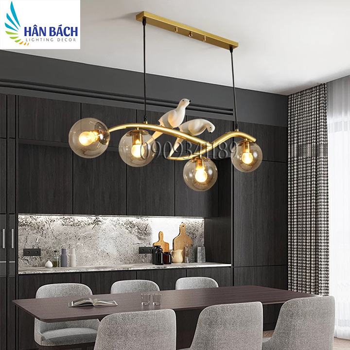 [HCM]Đèn chùmĐèn thả trang trí bàn ănđèn thả trần hiện đạiđèn thả saloncafe