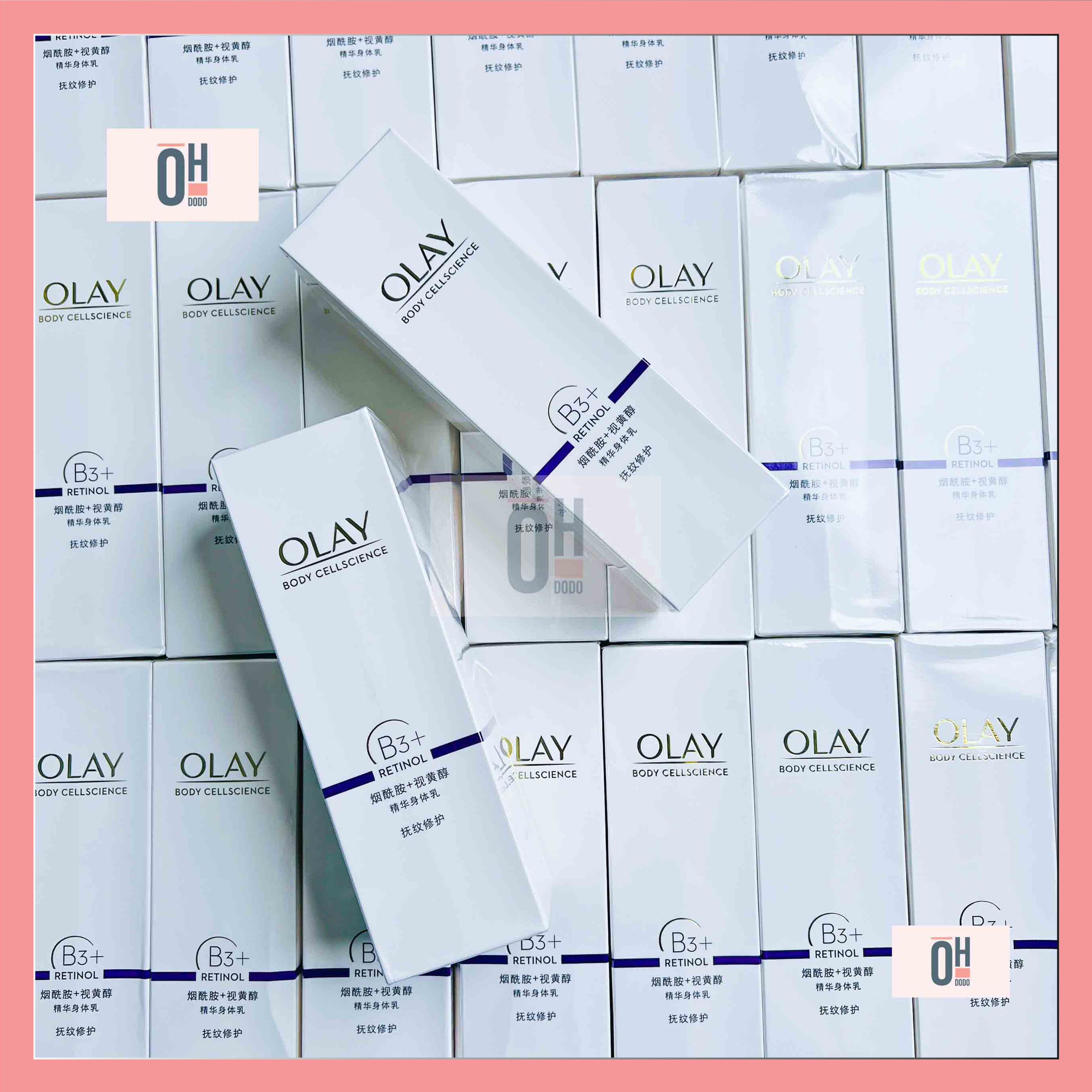 Olay b3 retinol dưỡng thể trắng da 250ml