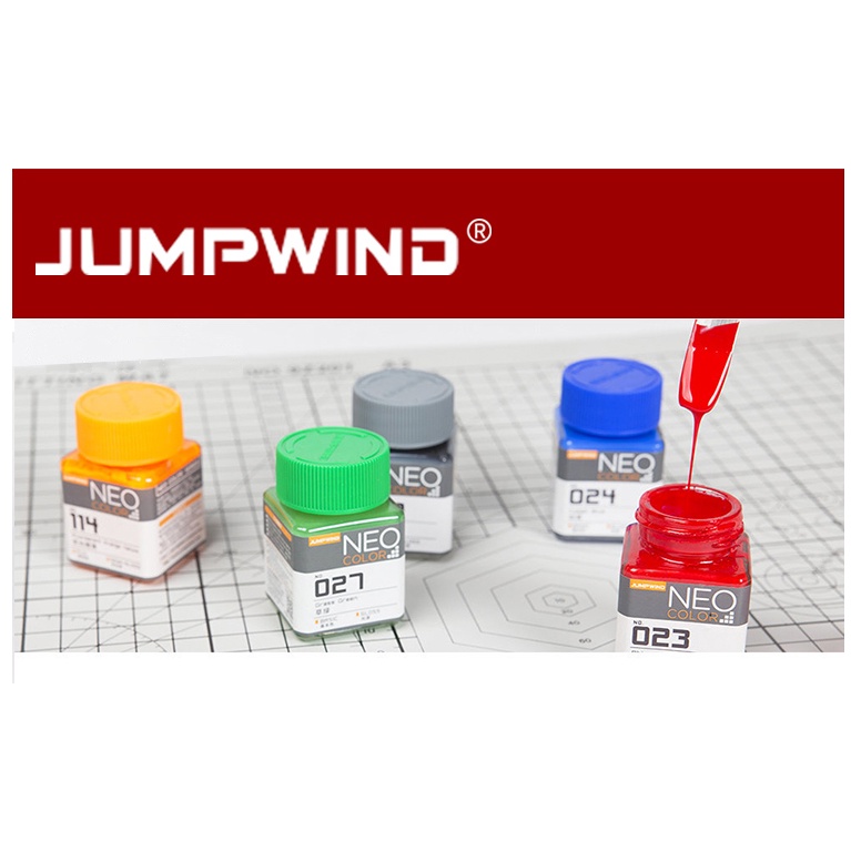 [Màu cơ bản] JW001 - JW024 [Jumpwind] Sơn mô hình Neo Color