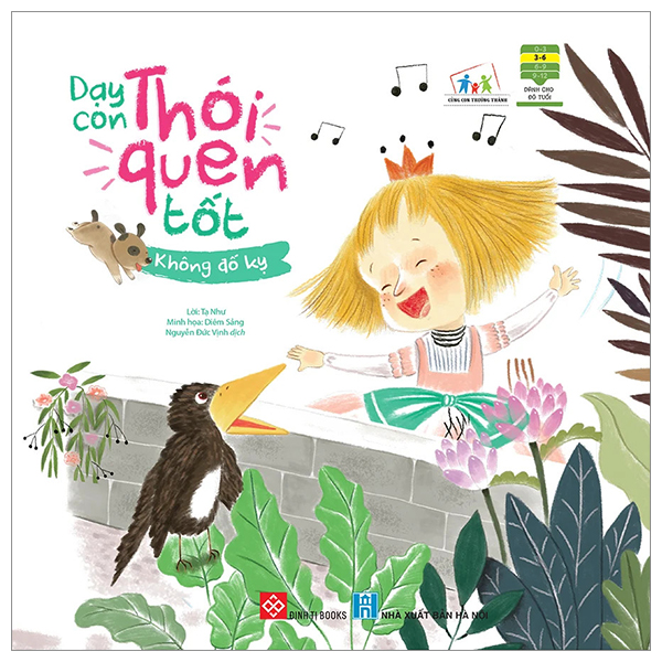Fahasa - cùng con trưởng thành - dạy con thói quen tốt - không đố kỵ