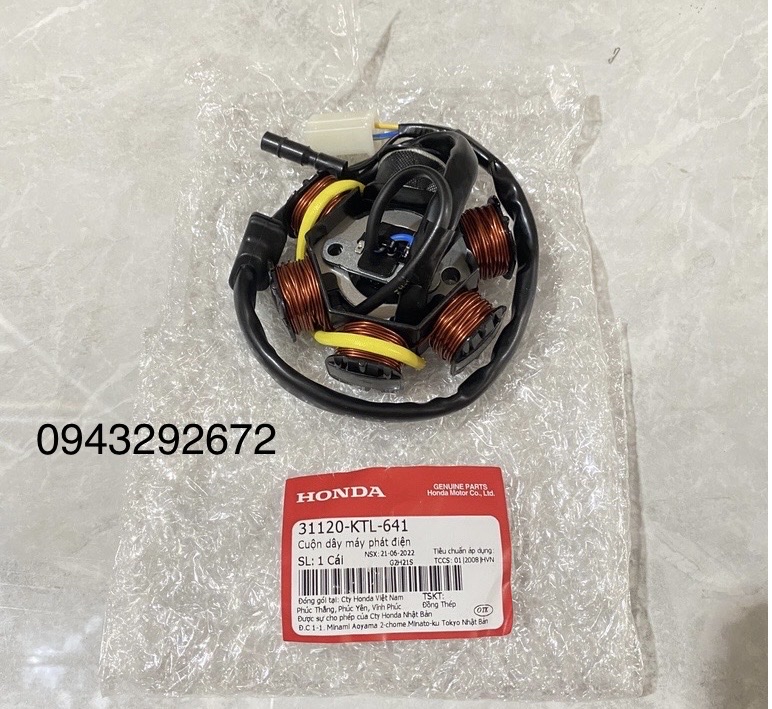 Cuộn Điện Dream 100, Wave 100, Rs 100 Honda ( 31120KTL641 )