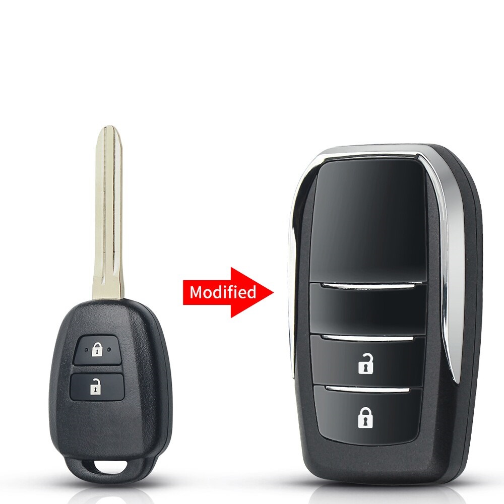 Vỏ Chìa Khóa Gập Xe Toyota Innova, Yaris, Camry và Vios