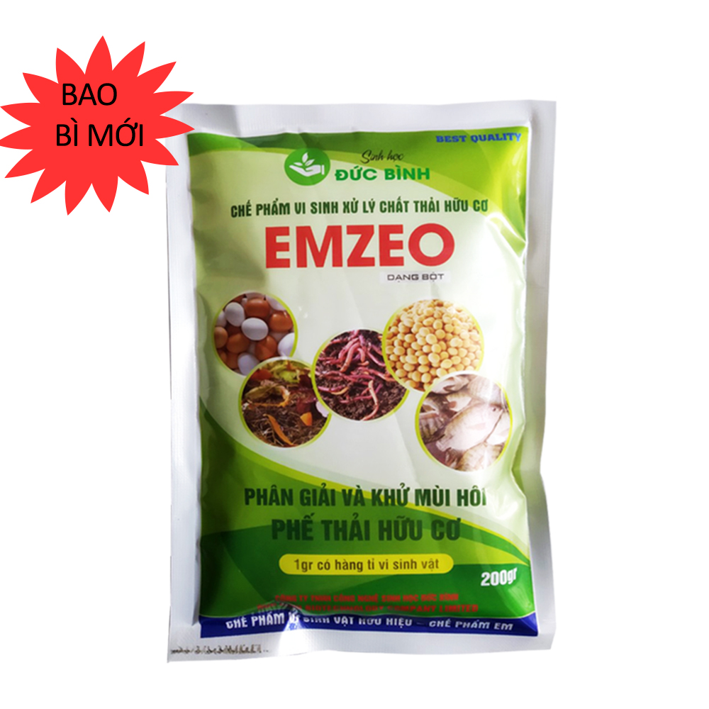 Combo 5 Gói Chế Phẩm EMZEO Khử Mùi Hôi