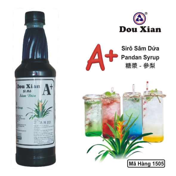 Siro A+ Douxian chai 500ml - Đủ hương vị