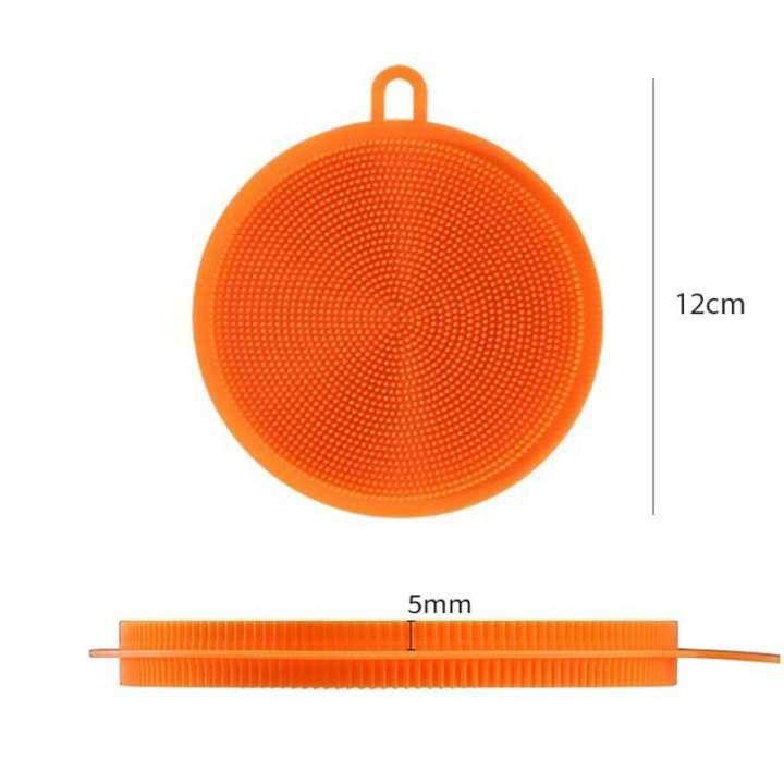 Miếng Rửa Chén Bát Silicon Siêu Bền Cọ Rửa Dụng Cụ Rửa Chén