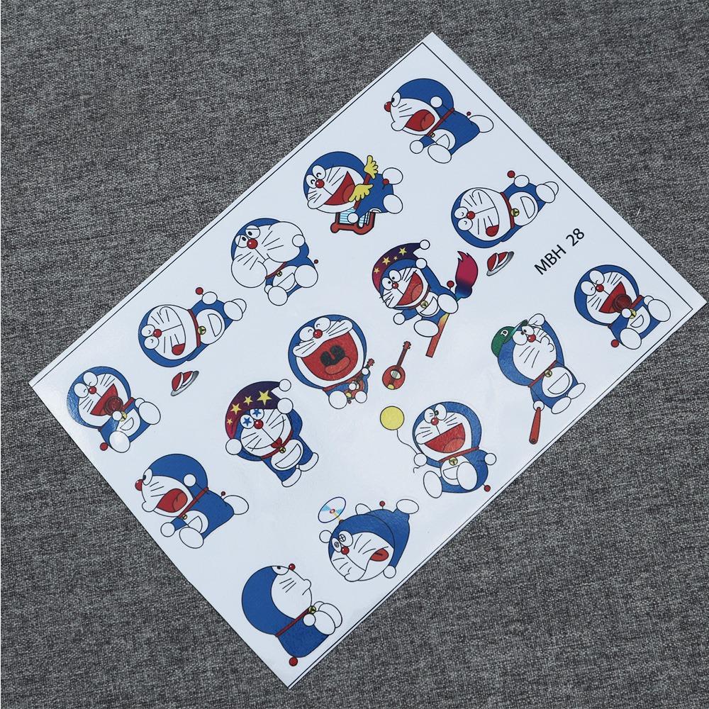 Tem logo DOREMON trang trí cho xe máy.