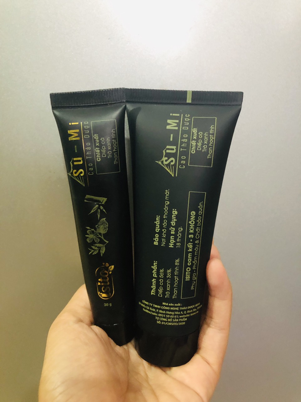 cao thảo dược sumi chăm sóc răng miệng 100 gr