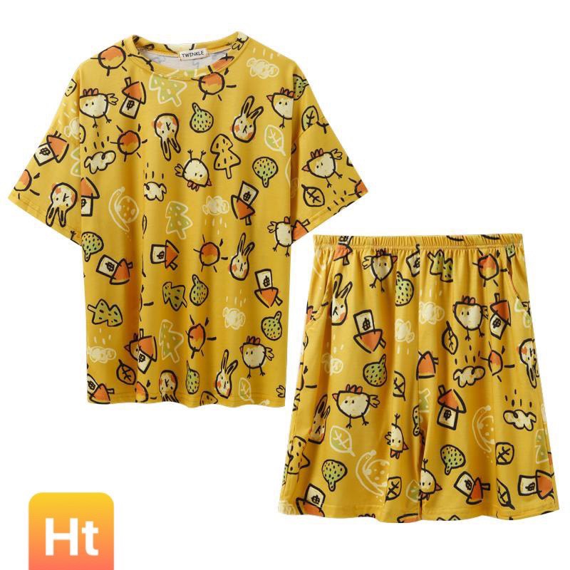 Bộ ngủ hình thỏ nấm siêu cute 3HT5060