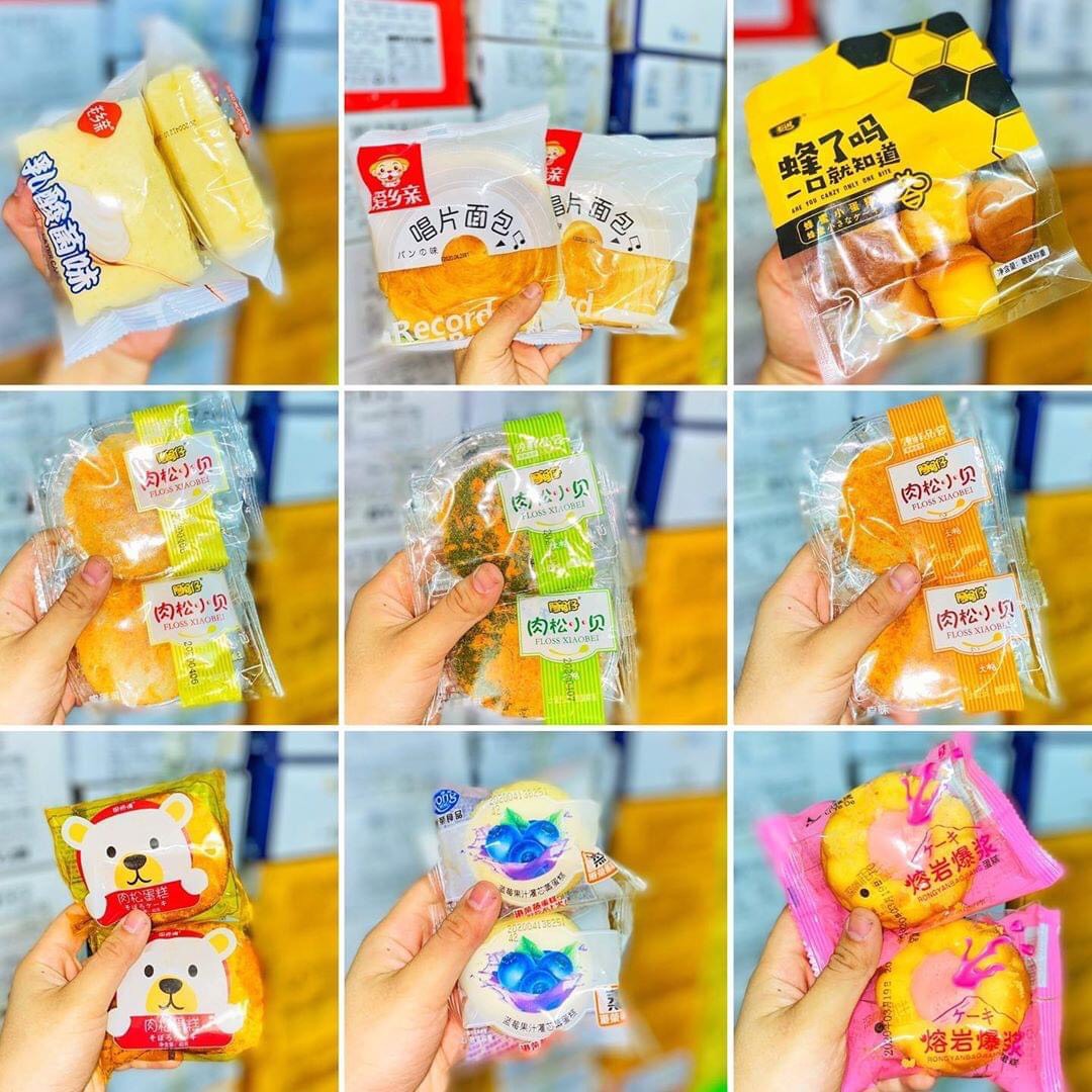 BÁNH ĐÀI LOAN MIX ĐỦ LOẠI