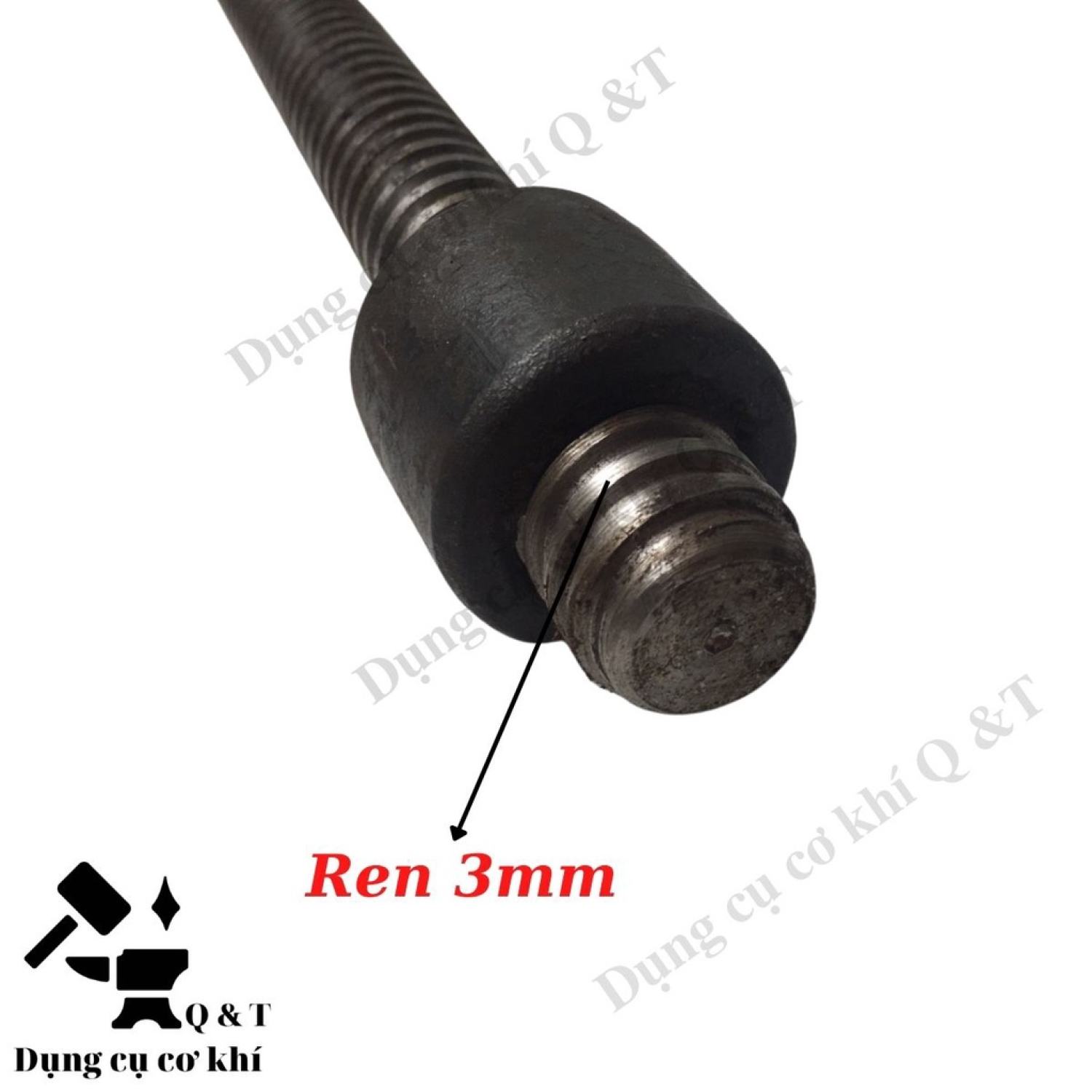 Vít me trục 25mm dài 250mm và 300mm ( có 1 đai ốc đi kèm )