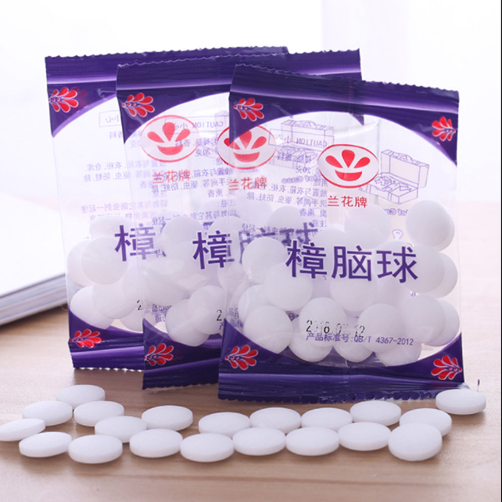 Túi 20 Băng phiến long não đuổi gián chuột khử mùi hôi hangchinhhangvn băng phiến đuổi gián bọ