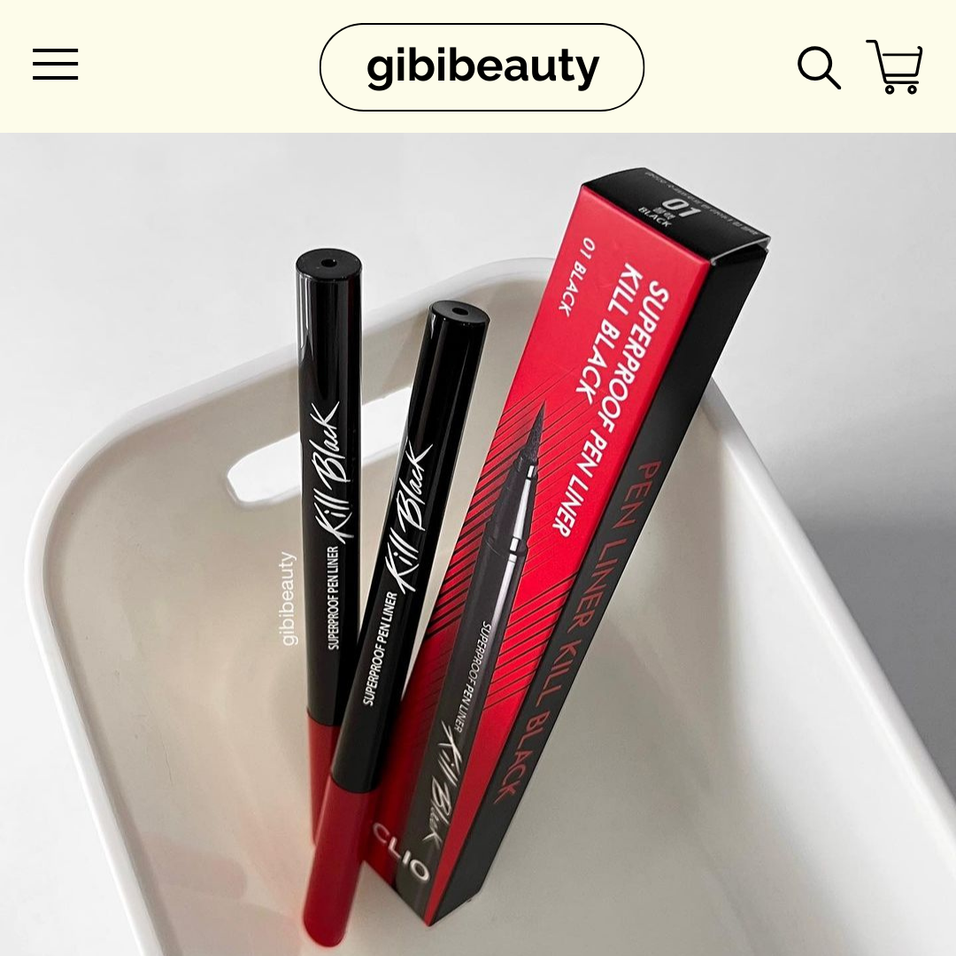 Clio Superproof Brush Liner Eyeliner