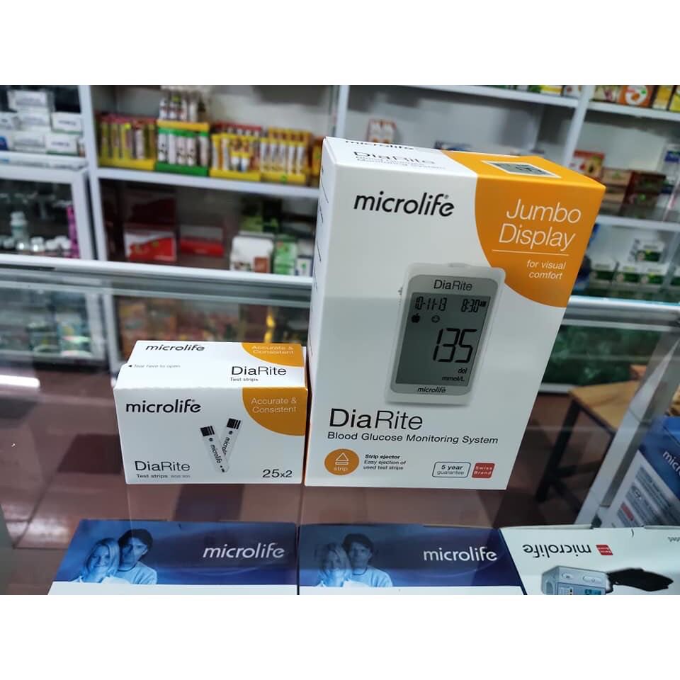 máy đo đường huyết microlife
