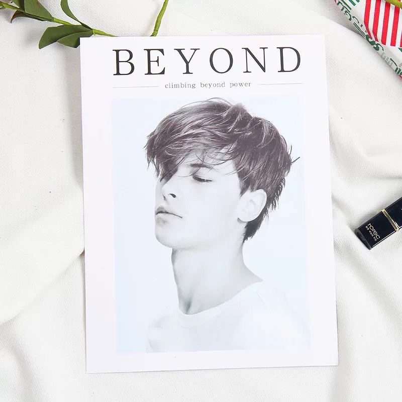 Mẫu Bìa Tạp Chí 2 Mặt Poster đẹp sang trọng tinh tế dùng làm đạo cụ chụp ảnh BP337