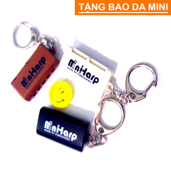 Kèn harmonica mini 5 lỗ KongSheng (Đen)
