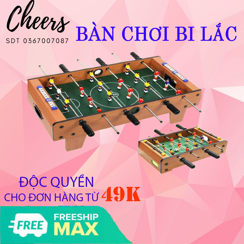 [QUÀ TẶNG  - GIÁ SỈ] Bộ Bàn Chơi Bi Lắc Cỡ Lớn 4 - 6 Tay Cầm Dành Cho Bé -  Giúp Bé Phát Triển Toàn Diện - Quà Tặng Ý NGhĩa Nhân Dịp TẾT 2021