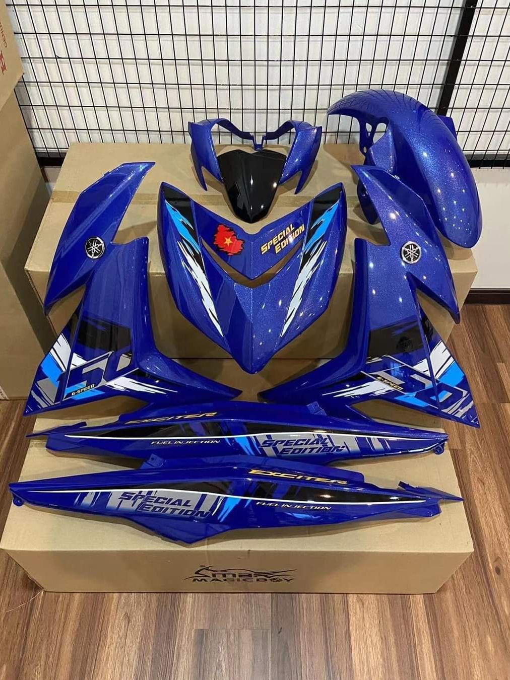 Tem Rời Ex 150 Y15ZR Xanh Gp 2022