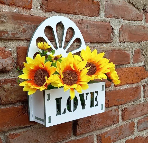 Giỏ hoa treo tường Decor trang trí - nhiều mẫu (Freeship)