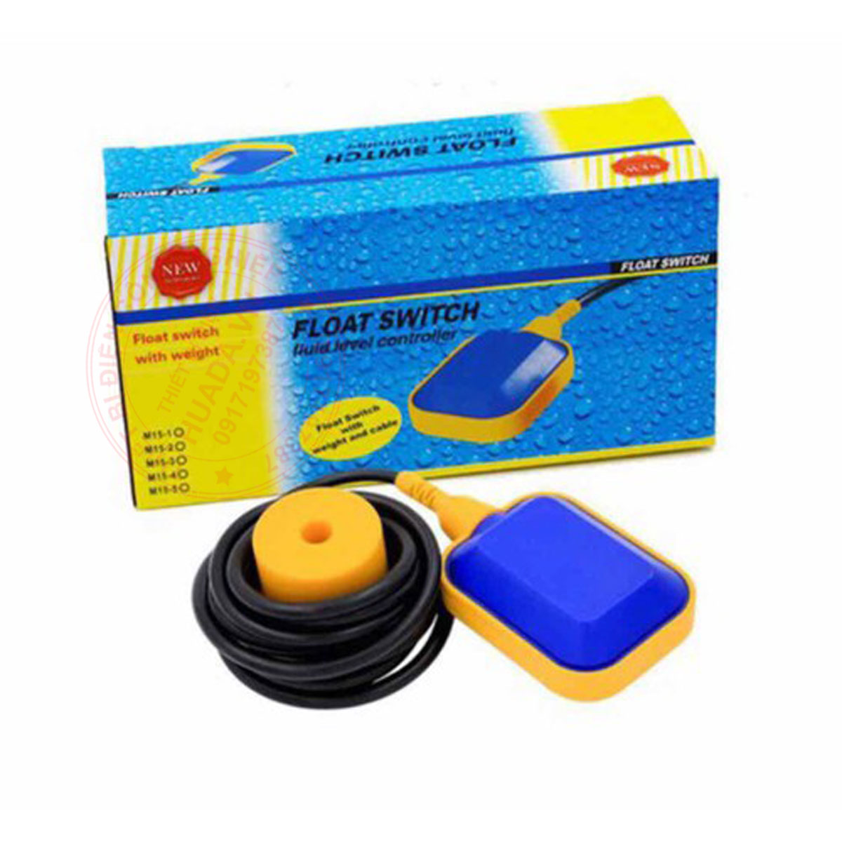 Phao điện tự động dùng cho máy bơm nước - dài 2m.