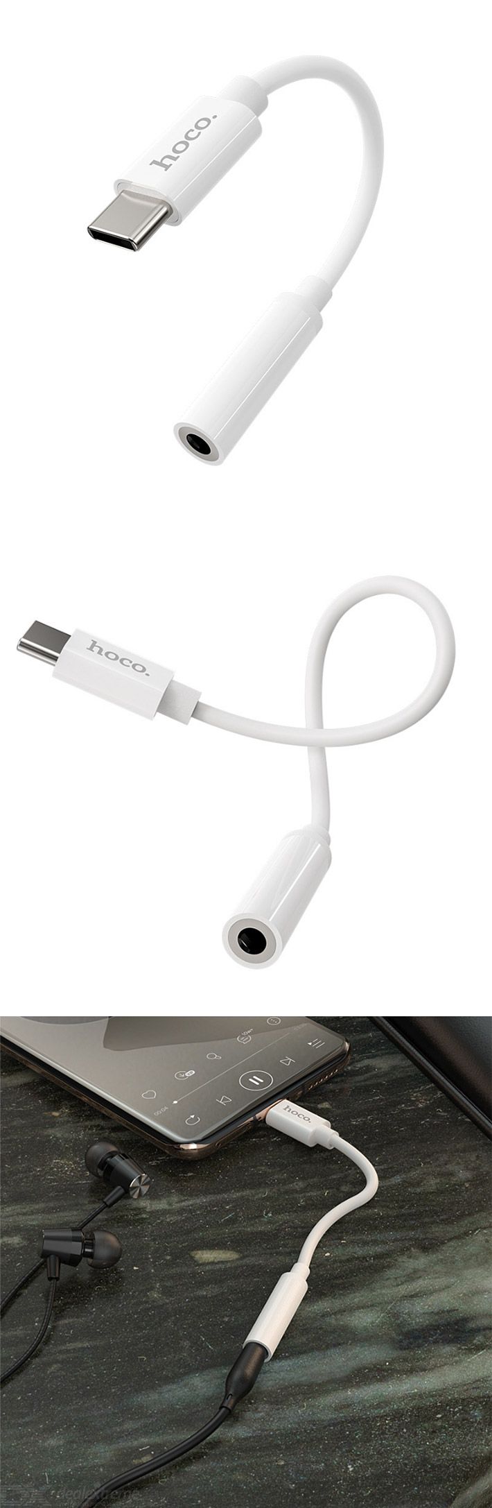 Jack Chuyển Hoco LS30 Type-C ra Audio 3.5mm