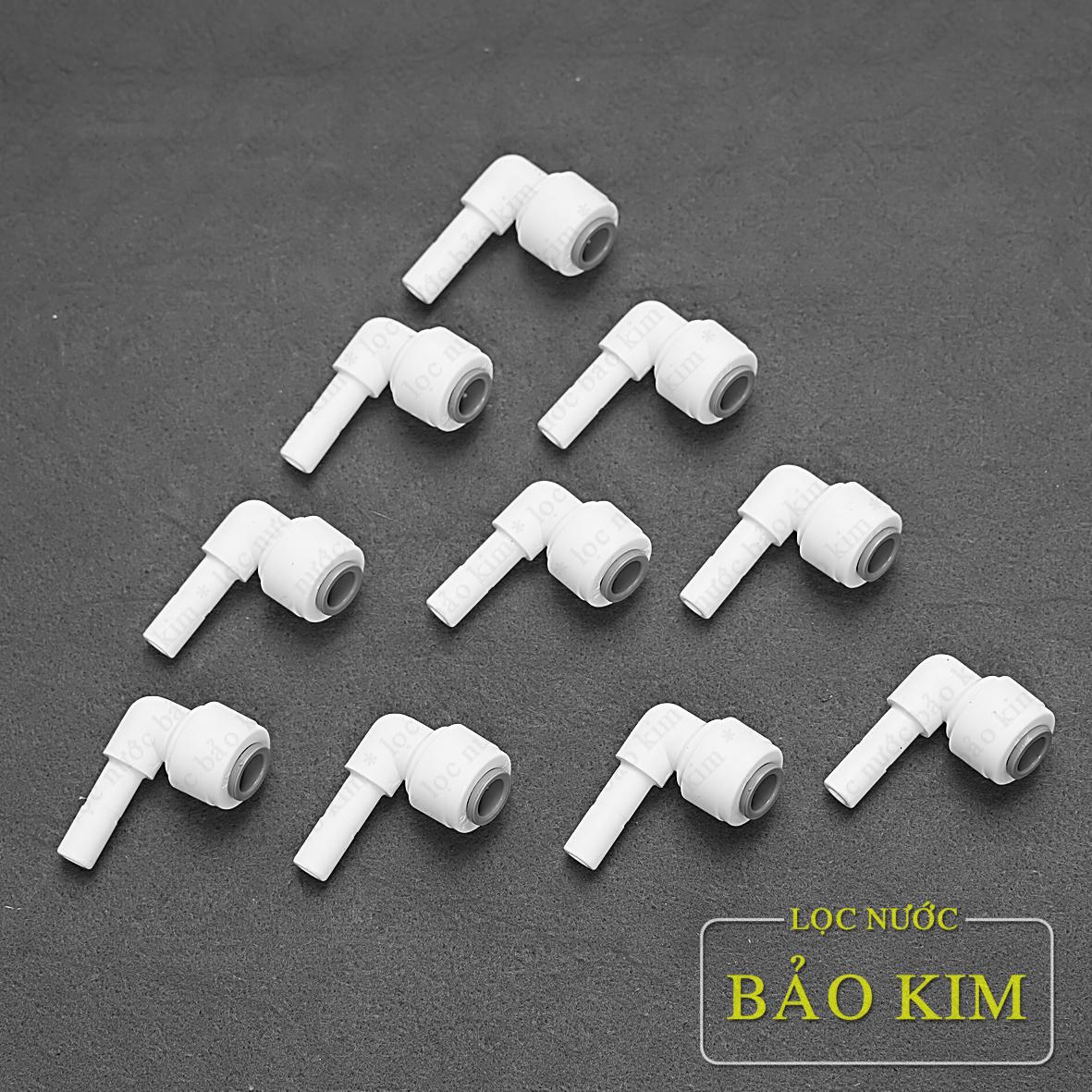 [HCM]Co 1 đầu đút 1 đầu nhấn dây 6mm dùng trong lọc nước phun sương dàn tưới cây bể thủy sinh cá cảnh bán cạn