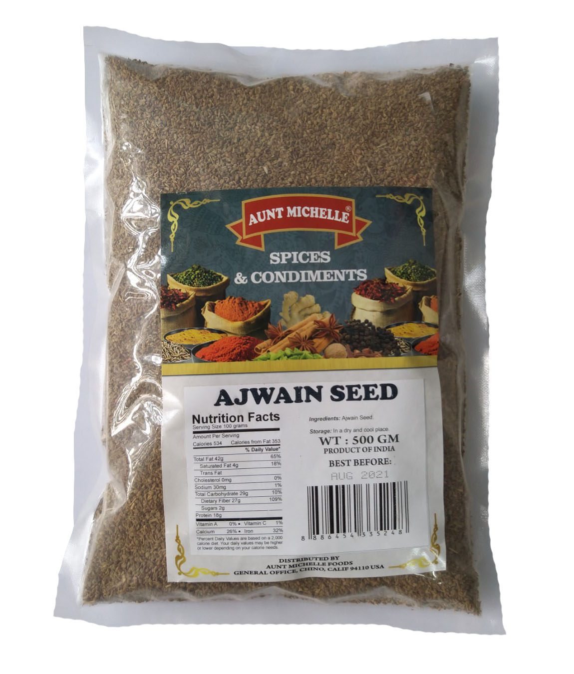 Hạt Thảo Dược Carom Seed -  Ajwain Seed 500g
