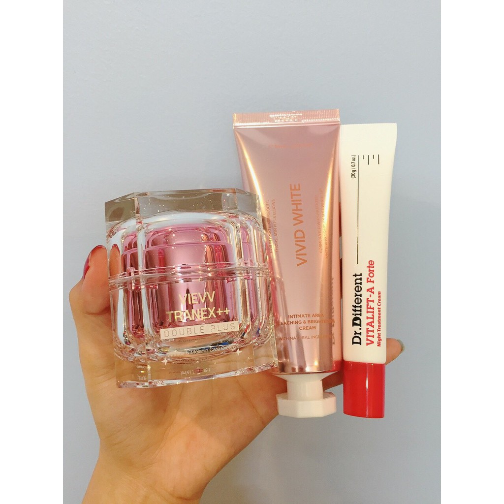 Kem Mờ Thâm Body VIVID WHITE- Nội Địa Hàn Quốc (giảm thâm nách, đầu gối, bikini...)