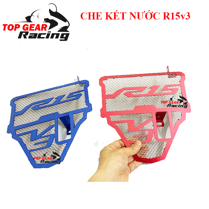 Che Két Nước R15 V3 Cnc Cao Cấp Dạng Lưới Dày <TOPGEAR>