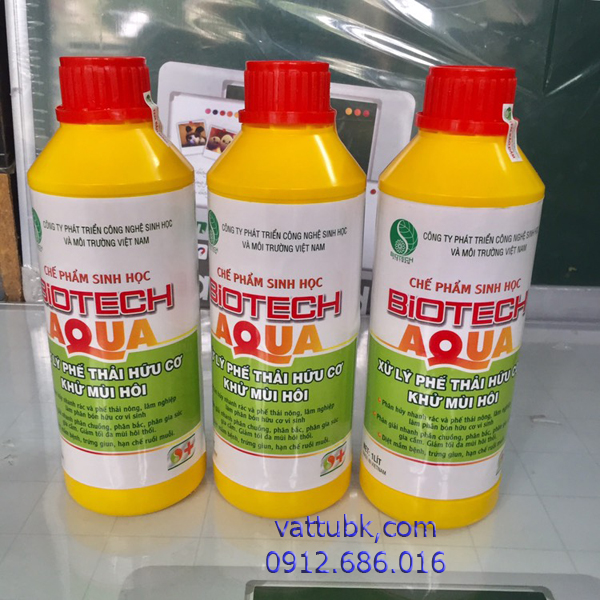 Biotech Aqua - Chế phẩm vi sinh xử lý mùi hôi thối (Dạng lỏng)