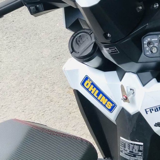 Tem Sticker Logo Ohlins Dán Trang Trí Xe Máy