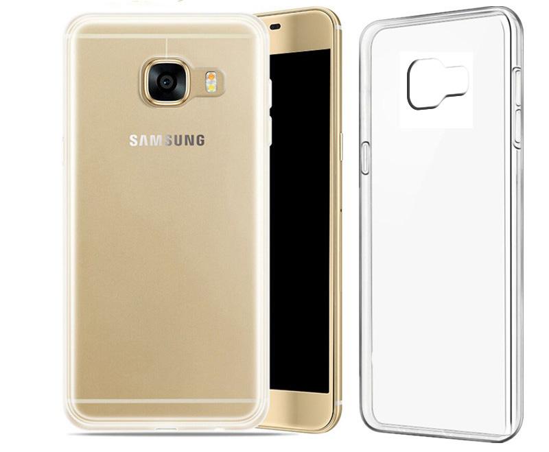 Ốp dẻo trong cho Samsung A7 2017 Vàng(loại A+ chống ố vàng)