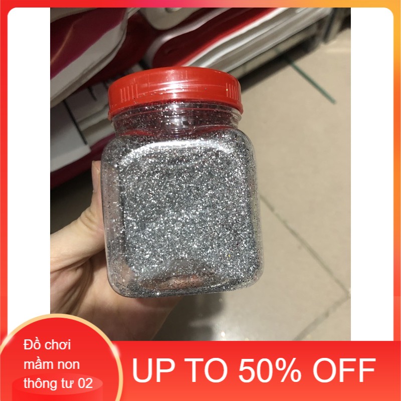Bột nhũ rắc  kim tuyến  ( lọ 100 g)