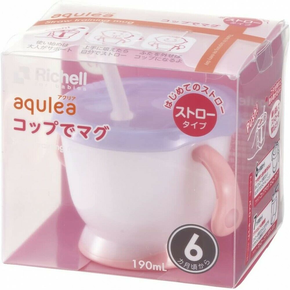 Cốc tập uống 3 giai đoạn Richell 150ml (Nhiều màu)