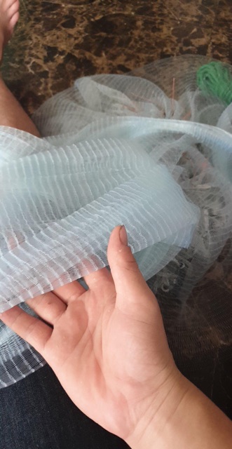 Chài tép cước chì đúc mắt lưới 1,5cm ( y hình )  (xả hàng giảm giá và cam kết bảo hành đổi trả ạ)