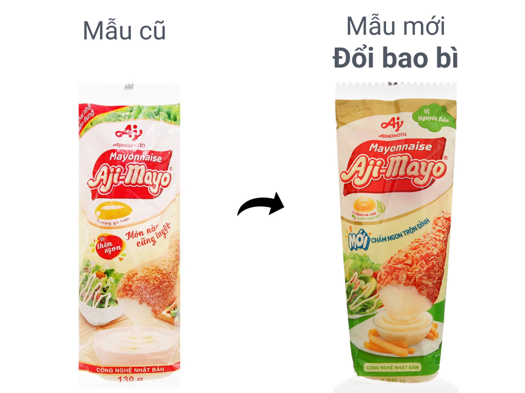 Sốt mayonnaise Ajimayo chai (130g)