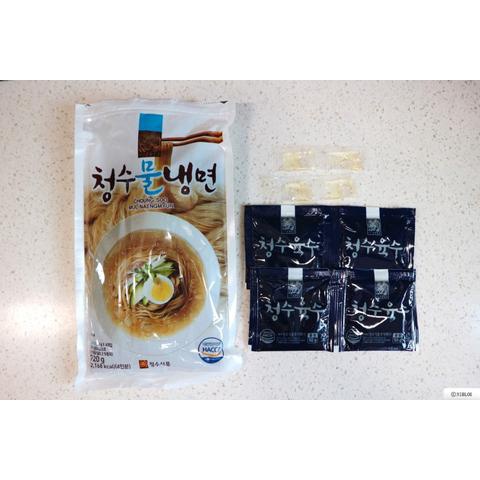 Mì lạnh Hàn Quốc Choung Soo 360g, 720g (Mì lạnh trộn - Mì lạnh nước)