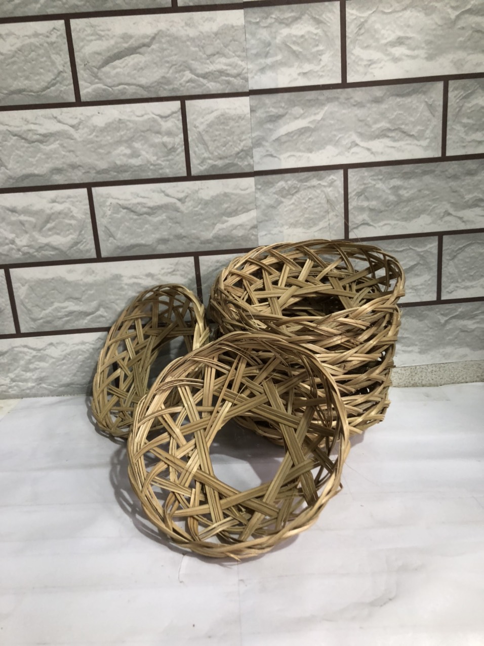 [HCM]rế tre đựng nồi 15 cm 10 cái