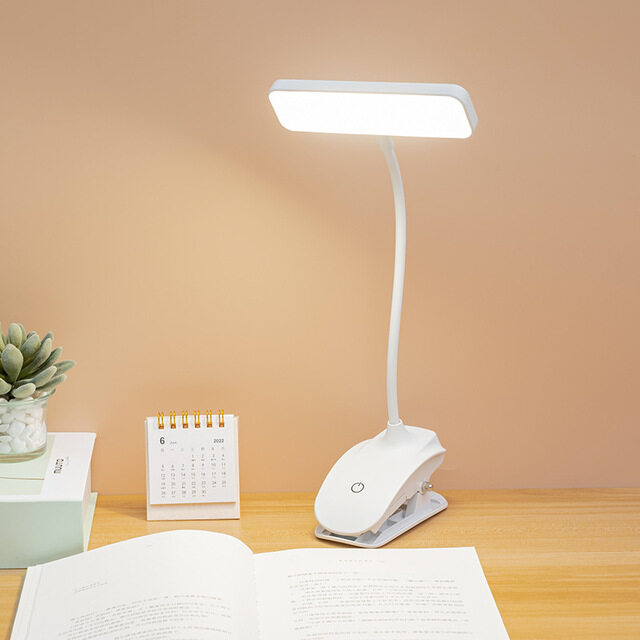 360 ° flexible clip table lamp led desk light USB charging bedside night light reading lamp