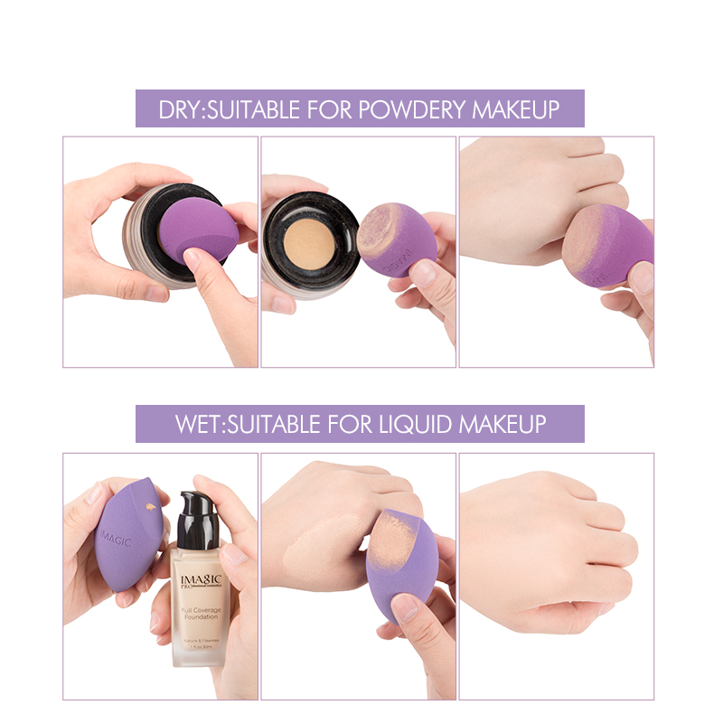 IMAGIC Soft Makeup Sponges Foundation Sponge Puff Beauty Makeup Tool