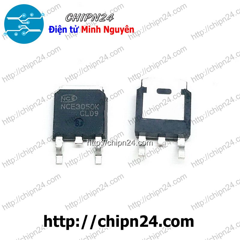 Mosfet dán nce3050 to-252 50a 30v kênh n