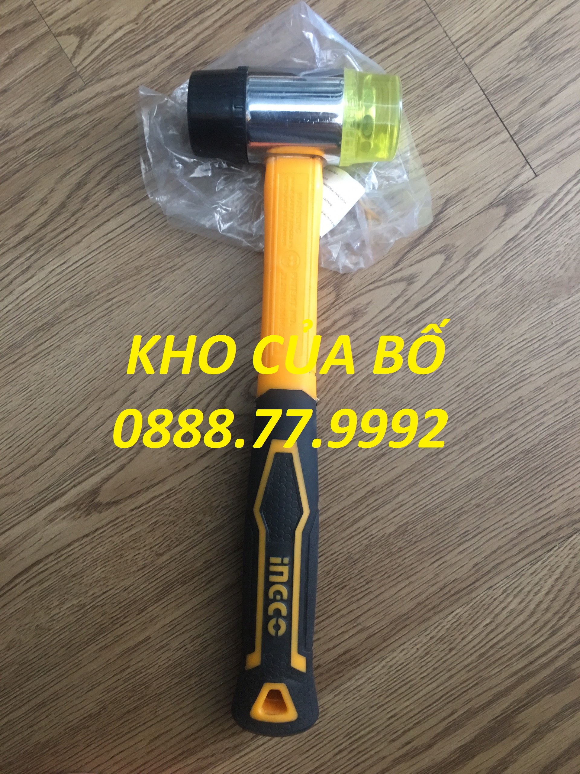 Búa đầu nhựa & cao su Ingco HRPH8140