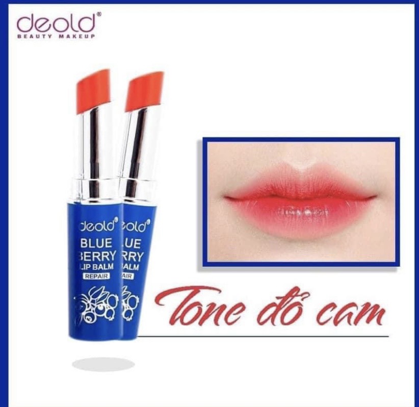 Son dưỡng môi việt quất DEOLD chính hãng