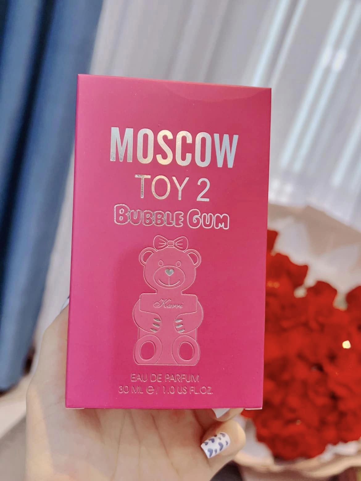 (SỈ 30K) NƯỚC HOA GẤU Hồng MOSCHINO