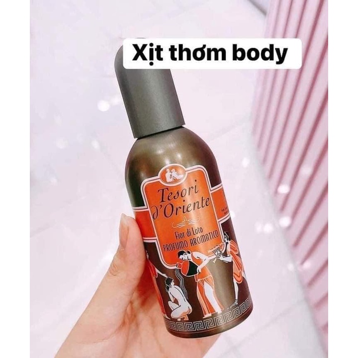 [Hoàn tiền 20%] xịt thơm toàn thân Tesori DOriente 100ml