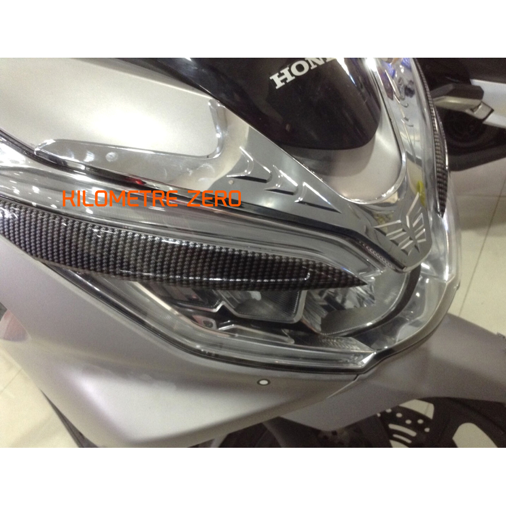 Chỉ Mũi Ốp Mặt Nạ PCX 2018 Nhựa Xi