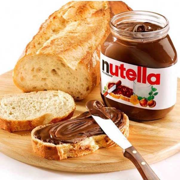 Mứt Cacao Bơ Hạt Phỉ Nutella (nhập khẩu Đức) hũ thuỷ tinh 450g