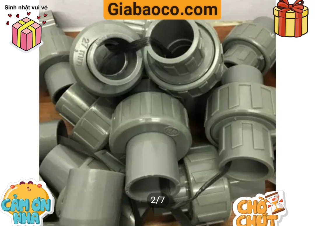 RẮC CO : Phi 21mm, 27mm,34mm,42mm, 49mm
