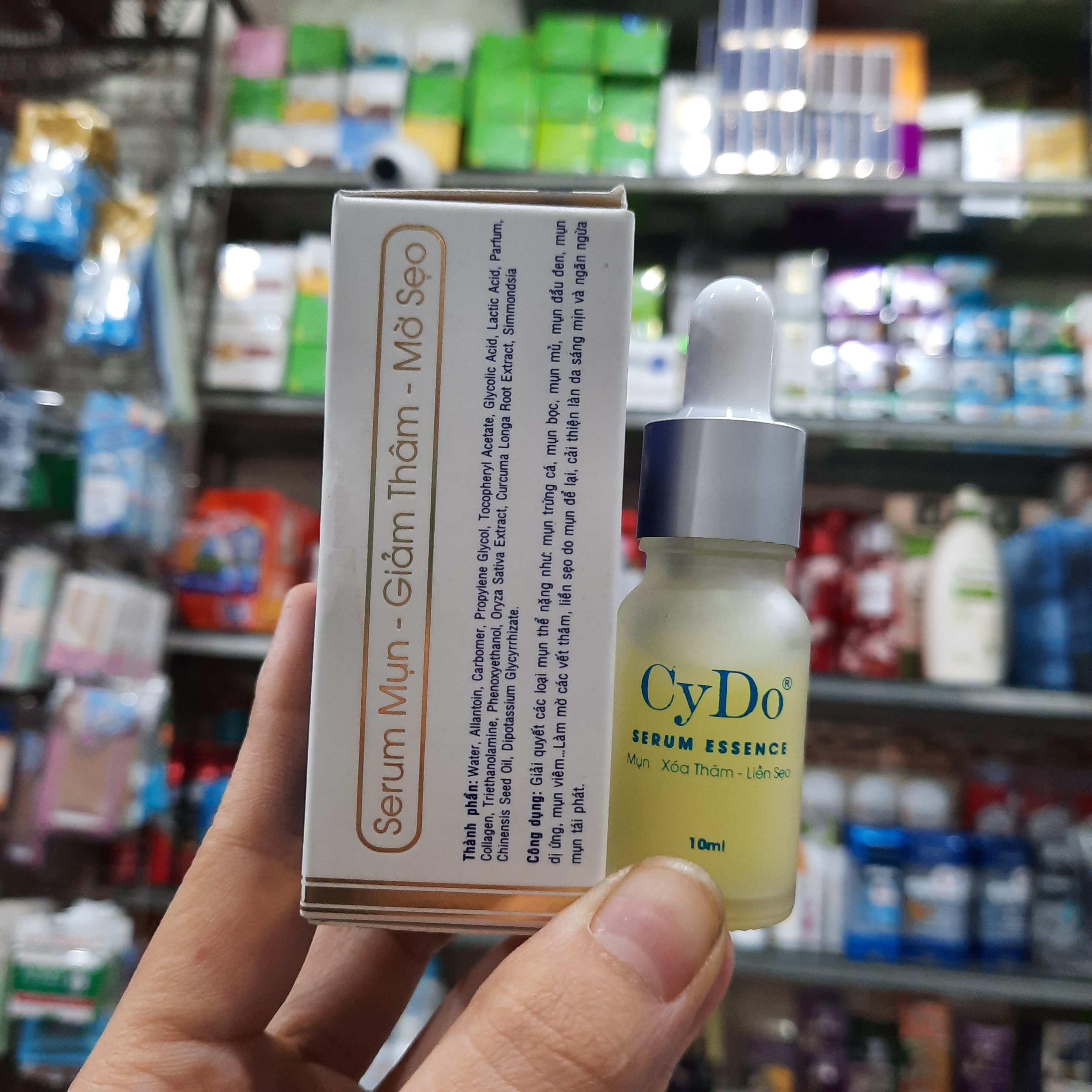 Serum Essence CyDo giảm Mụn-Thâm-Liền Sẹo 10ml
