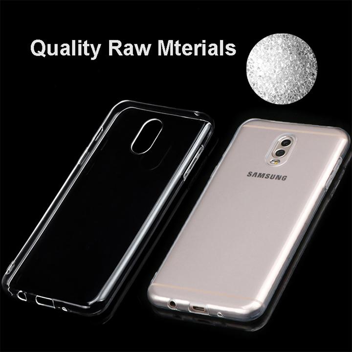 ỐP LƯNG DẺO SILICON TRONG SUỐT ĐIỆN THOẠI SAMSUNG GALAXY J7 PLUS