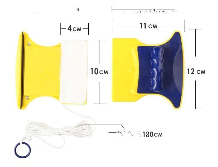 [HCM]Dụng Cụ Lau Kính Nam Châm 2 Mặt